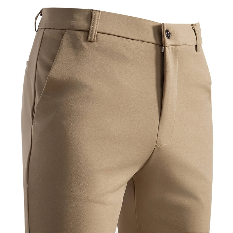 WW | Slim Fit Khaki Hosen Perfekt Für Täglichen Stil Und Komfort