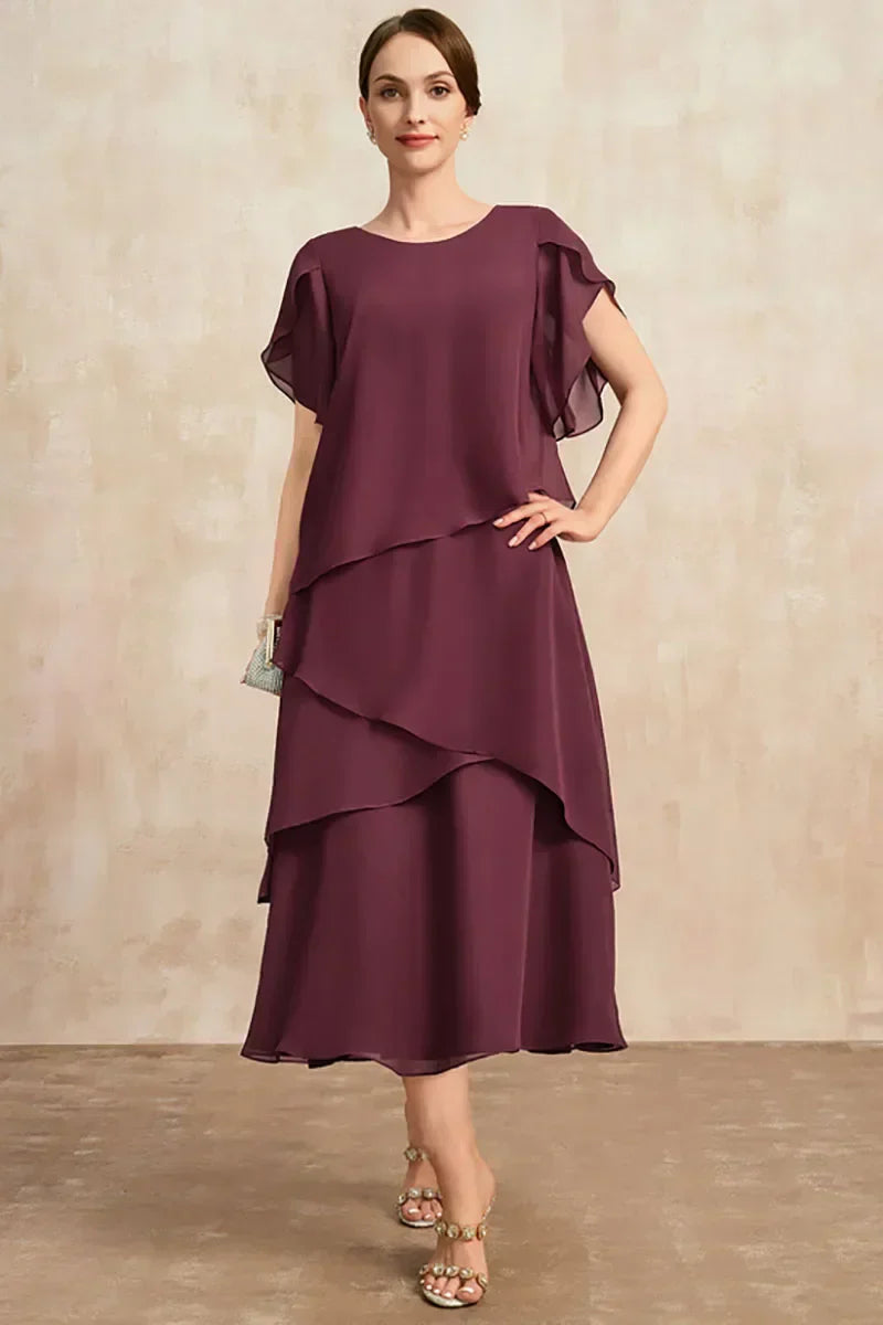WW | Zeitloses Kleid Aus Fließendem Chiffon
