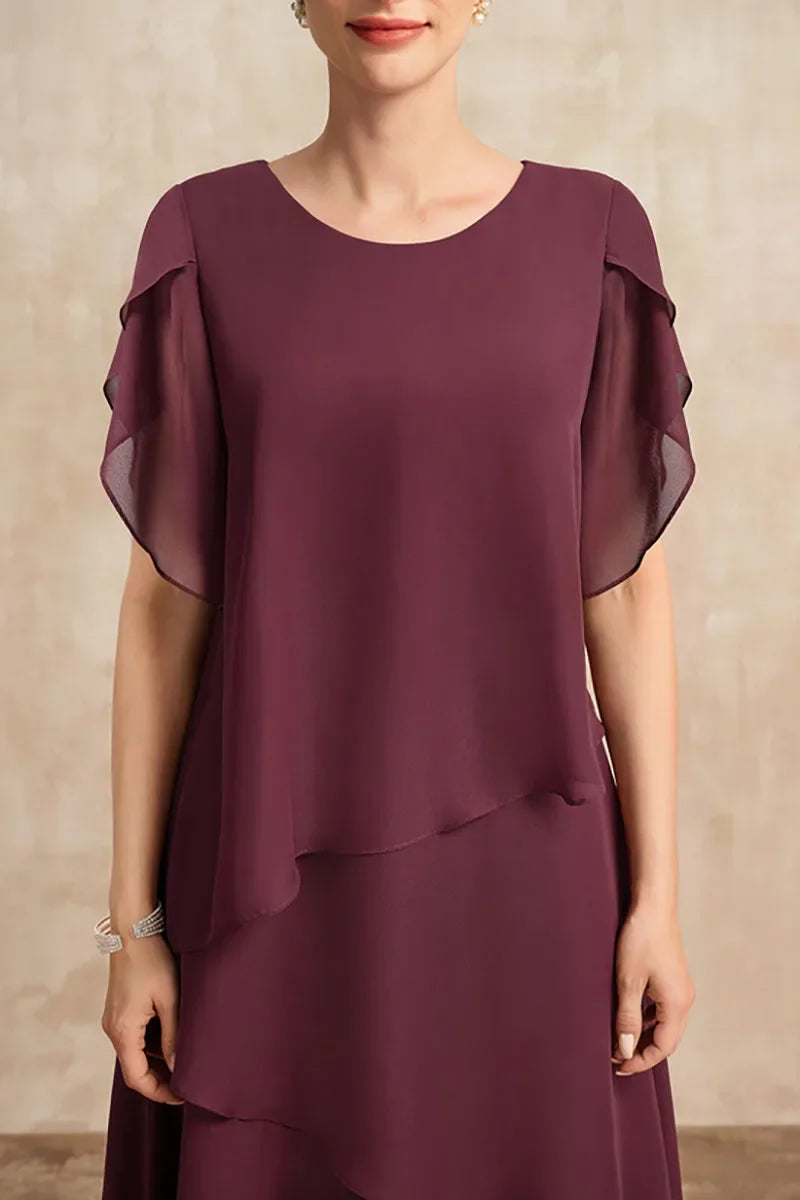WW | Zeitloses Kleid Aus Fließendem Chiffon