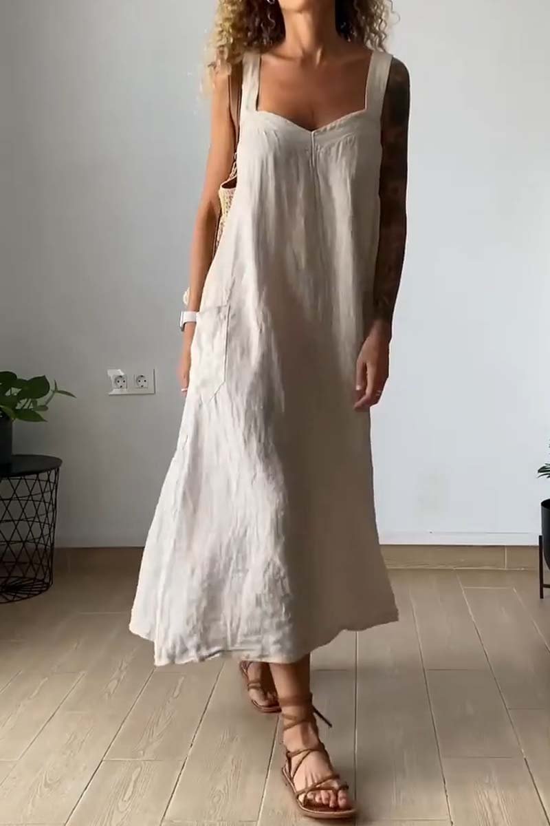 Schickes und fließendes Kleid