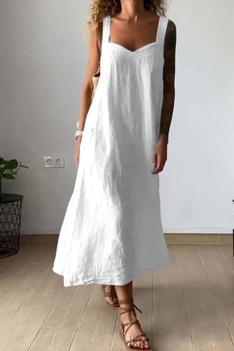Schickes und fließendes Kleid
