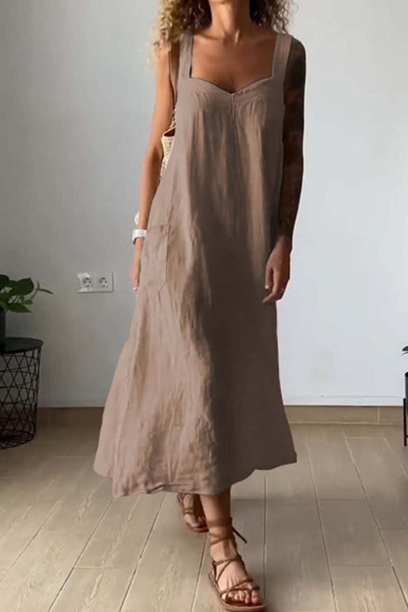Schickes und fließendes Kleid