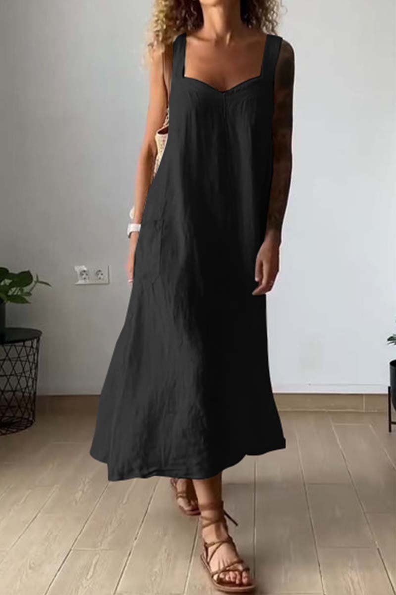 Schickes und fließendes Kleid