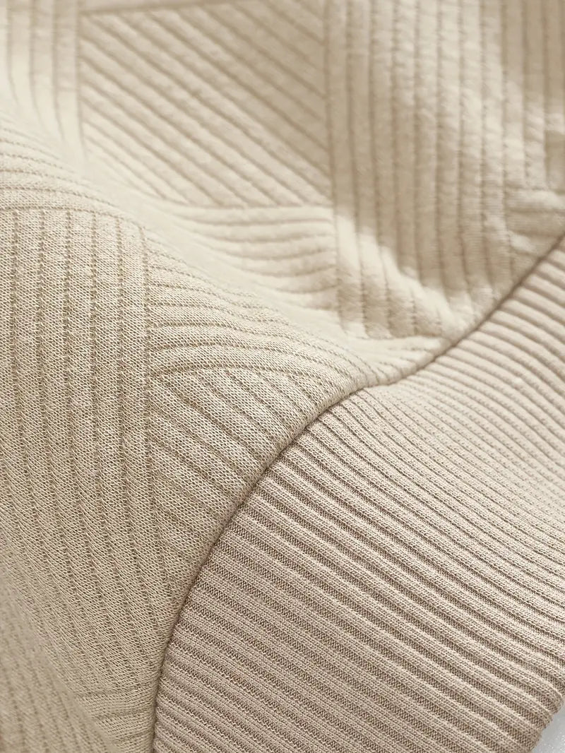 WW | Weinlese Pullover Mit Reißverschluss