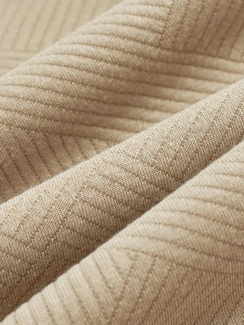 WW | Weinlese Pullover Mit Reißverschluss