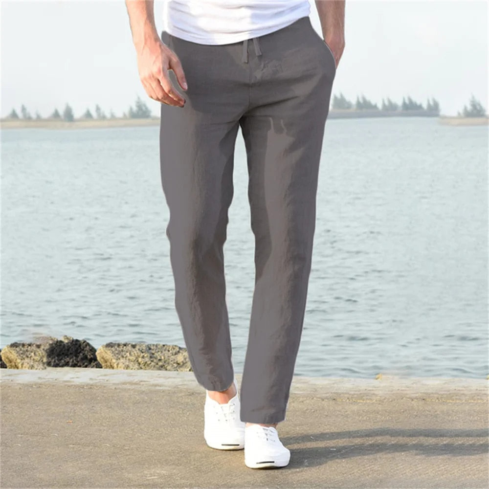 Merche | Lässige & Bequeme Leinenhosen Für Herren