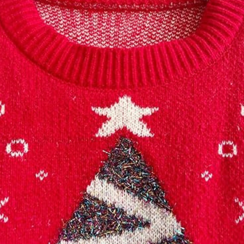 WW | Weihnachtsbaum Pullover Für Frauen
