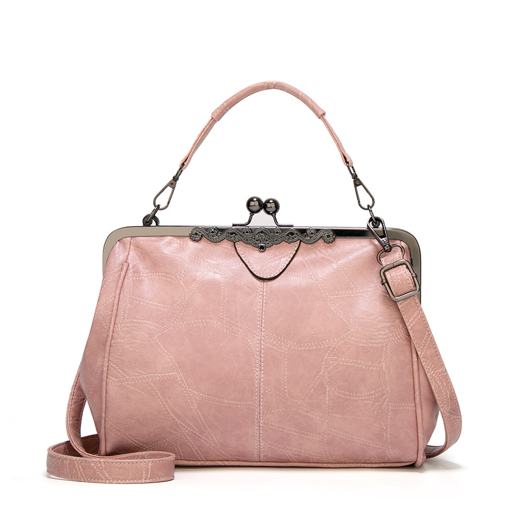 WW | Weinlese Handtasche Mit Klappverschluss