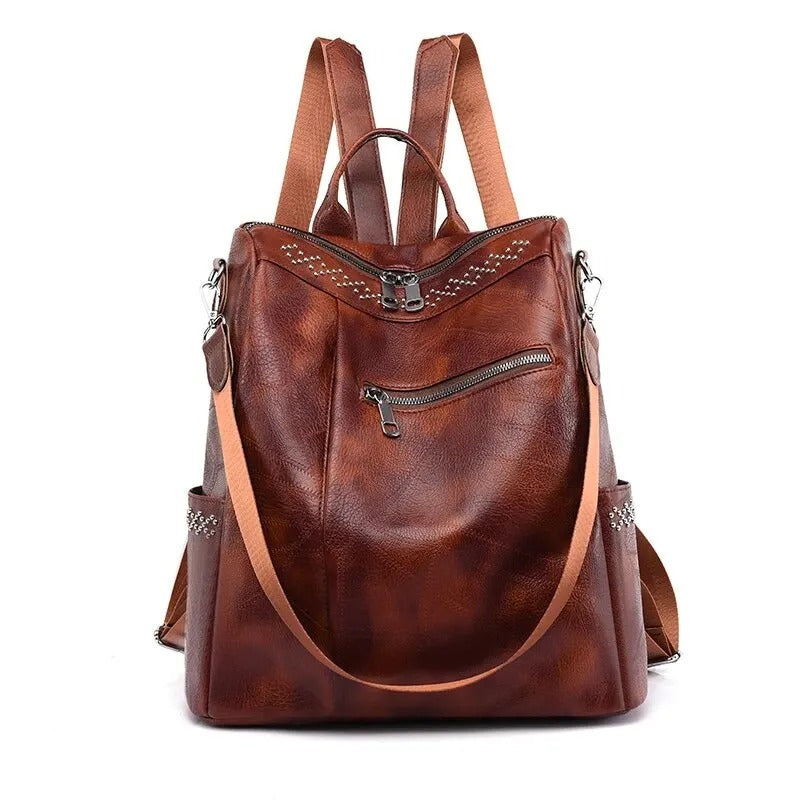 WW | Weinlese Leder Rucksack