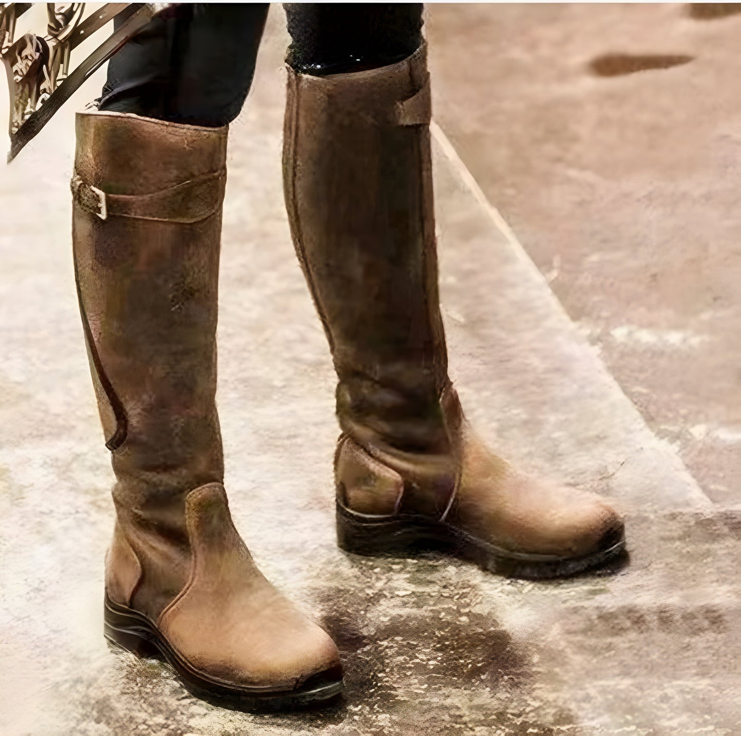 WW | Wasserdicht Rutschfest Hohe Stiefel Mit Reissverschluss
