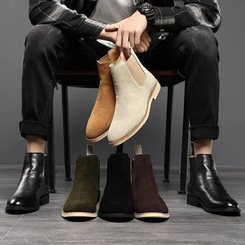 WW | Wildlederstiefel mit Vintage-Charme