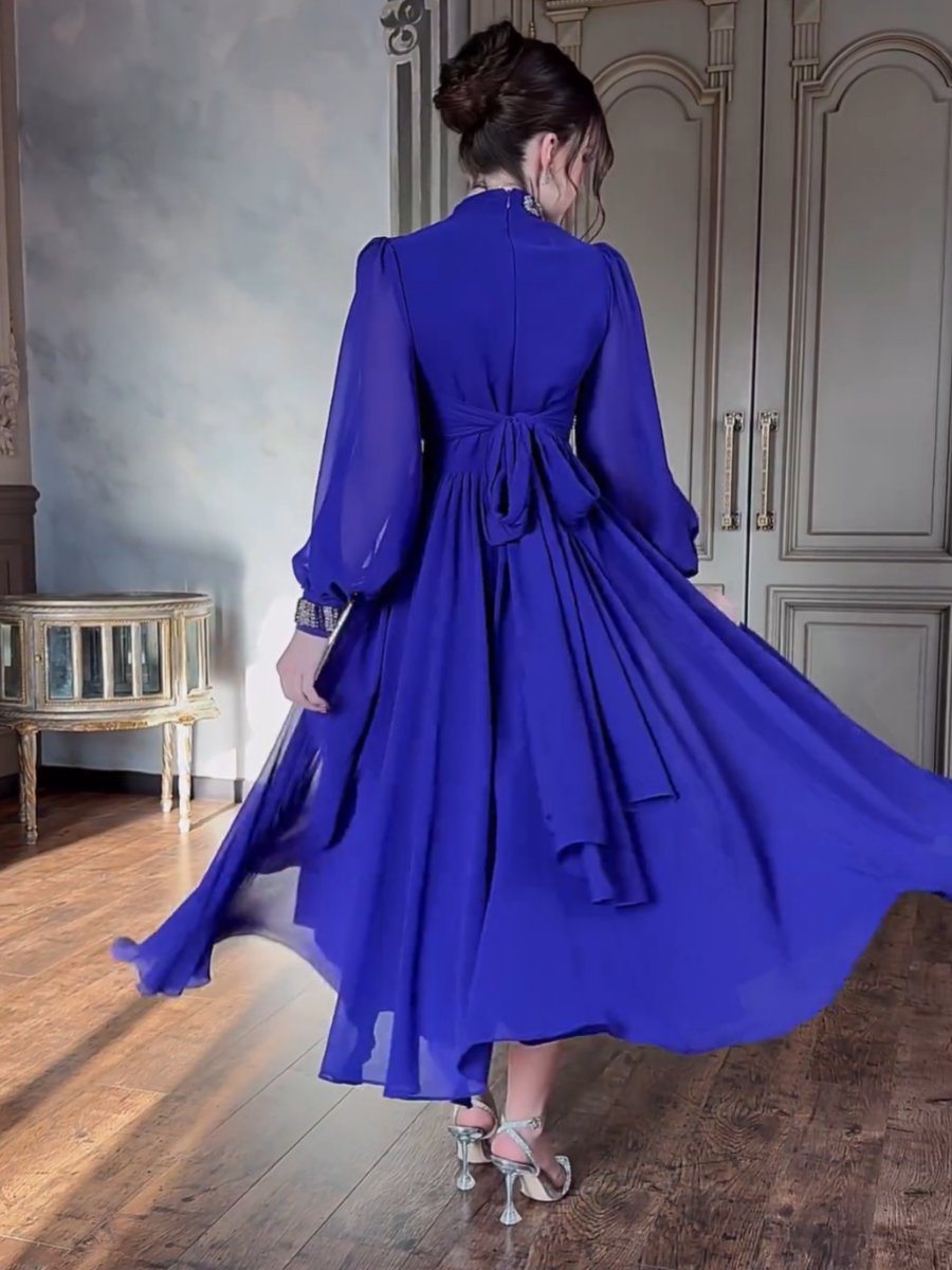 Chiffon Kleid