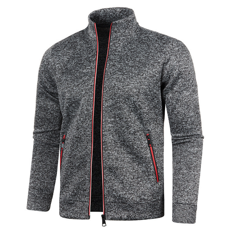 WW | Winddicht Herrenjacke Bequemes Jacke Mit Stehkragen