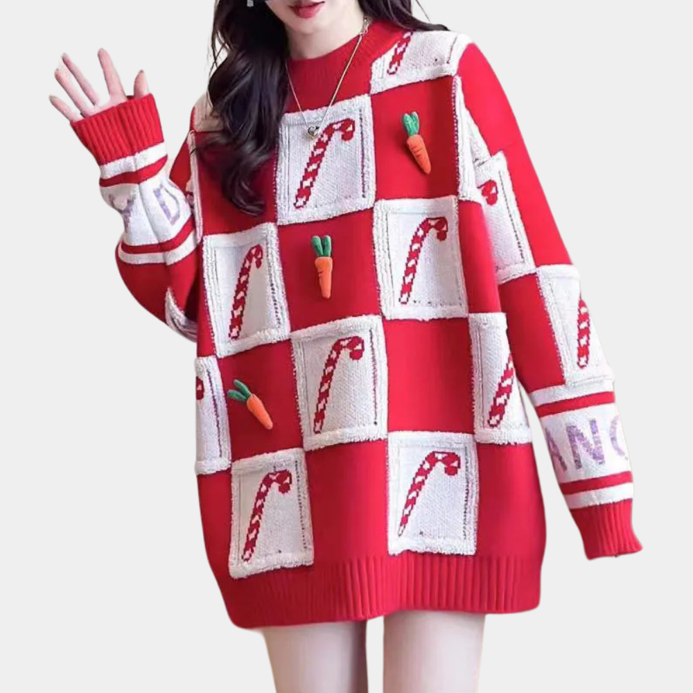 WW | Weihnachtsstrickpullover Für Damen