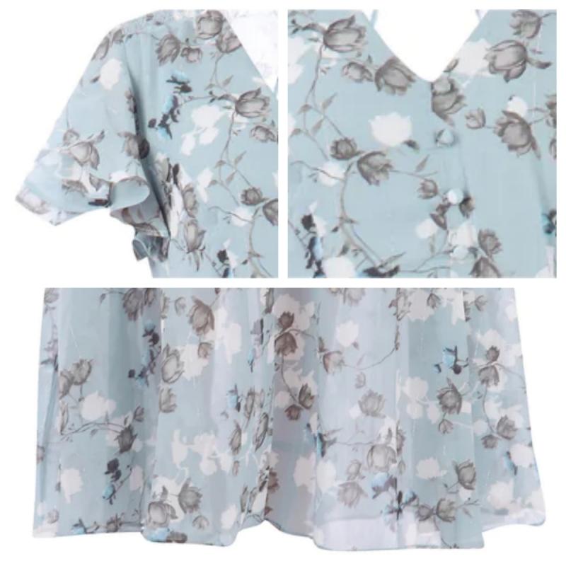 WW | Weinlese Blumenkleid