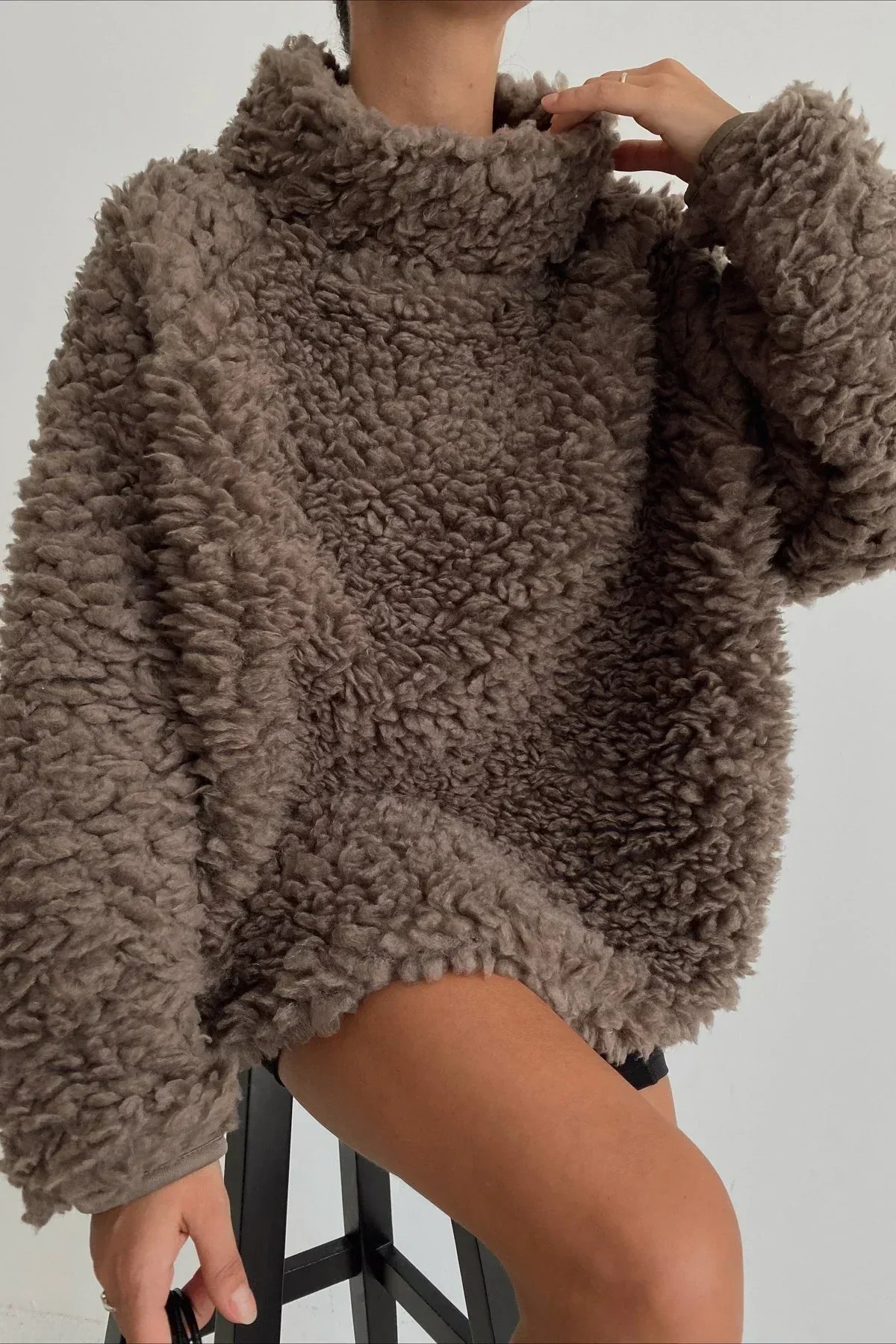 WW | Weiches Plüsch Sweatshirt Für Ultimativen Komfort