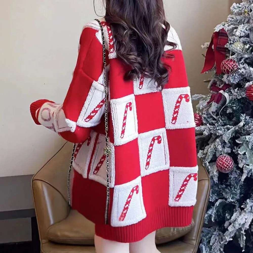 WW | Weihnachtsstrickpullover Für Damen