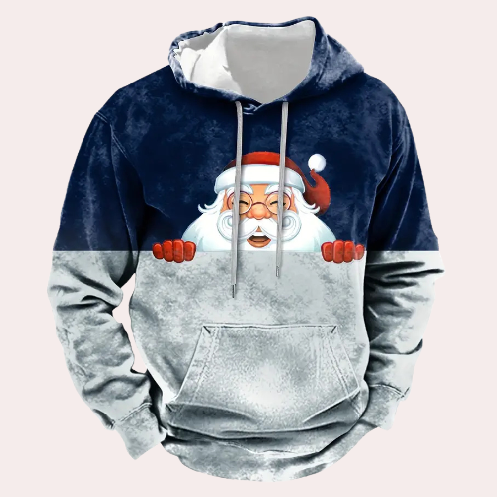 WW | Weicher Weihnachts Kapuzenpulli Für Männer