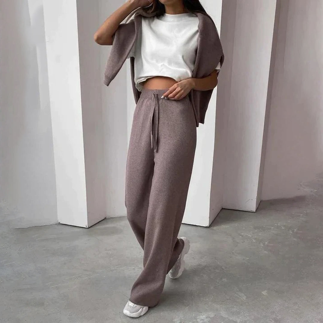 WW | Warmer Hausanzug Damen Elegant