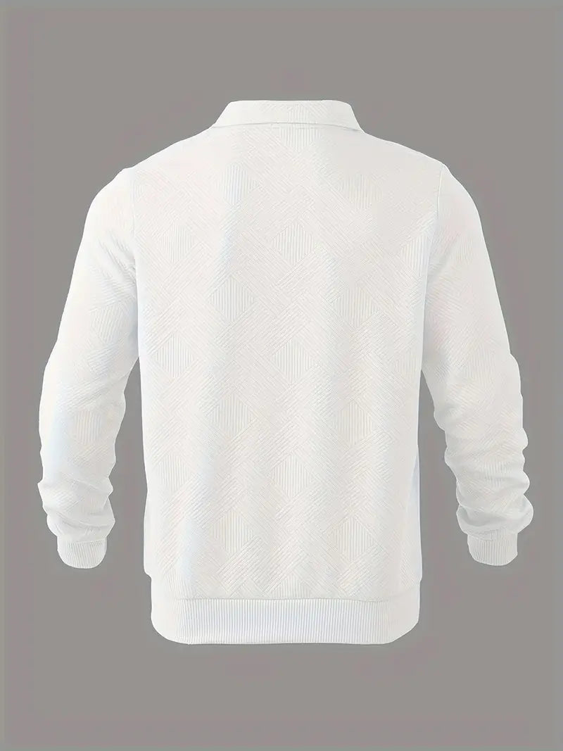 WW | Weinlese Pullover Mit Reißverschluss