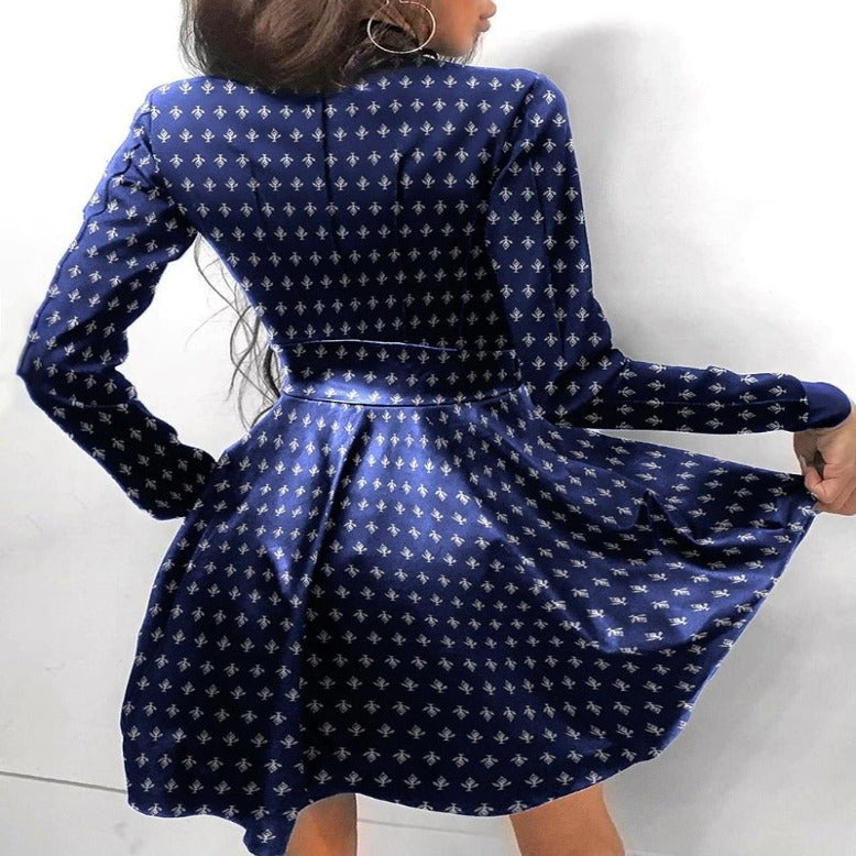 Zip Mini Damen Kleid