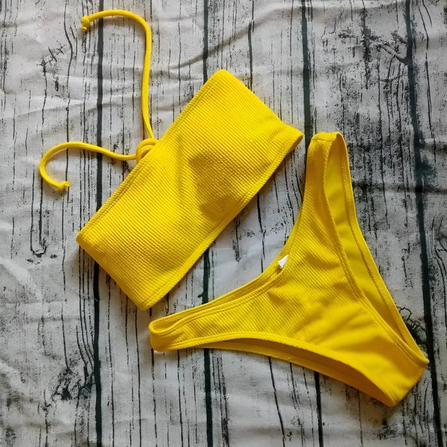 Bandeau-Bikini-Set