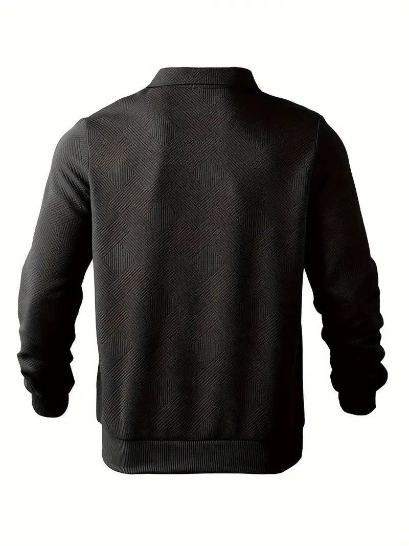 WW | Weinlese Pullover Mit Reißverschluss