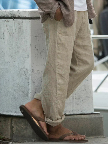 Merche - stylische Leinenhosen für Herren