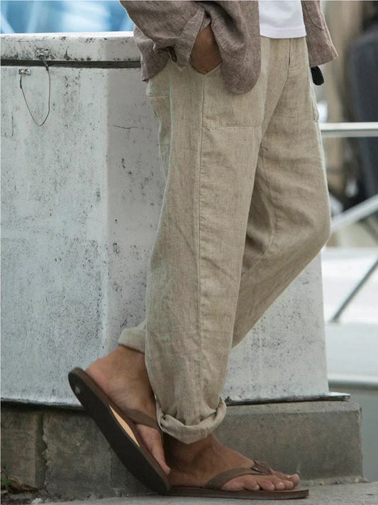 Merche - stylische Leinenhosen für Herren