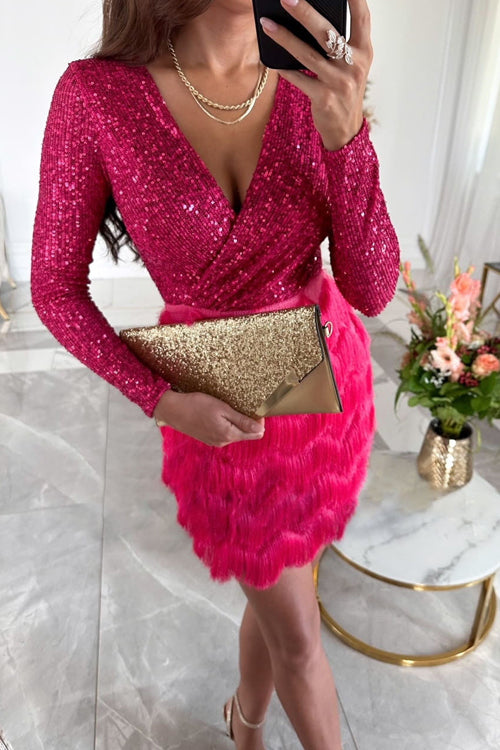 Elegantes Party Damen Kleid