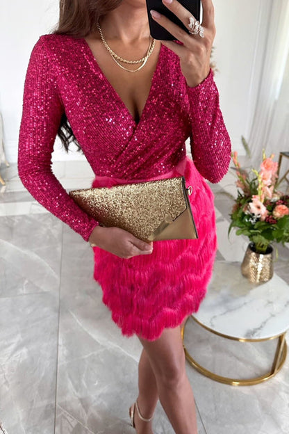 Elegantes Party Damen Kleid
