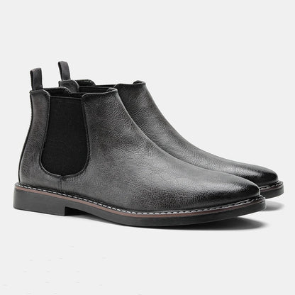 WW | Zeitlose Leder-Stiefeletten
