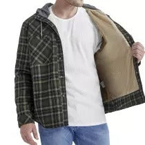 WW | Warme Karierte Hemdjacke