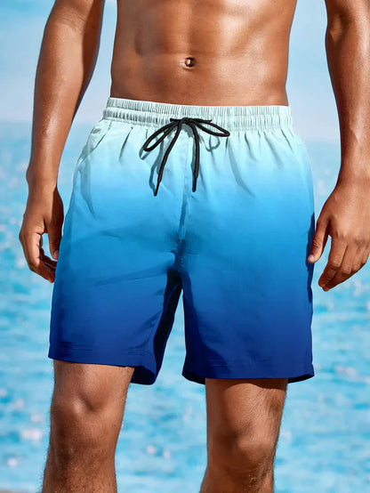 Carter - Strandshorts mit Farbverlauf