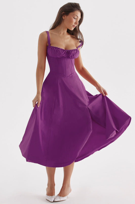 Zeitlos Neue Frauen Floral Print Kleid mit Riemen