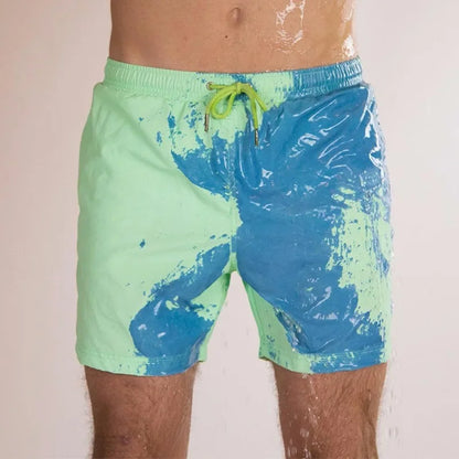Benedict - Watercolor Beach Shorts für Männer