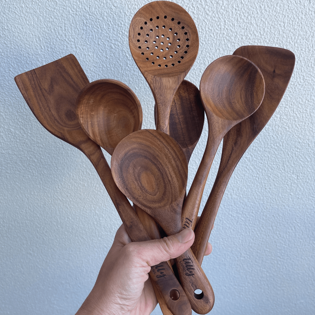 Olivo™ - Wooden Utensil Set (50% OFF!)