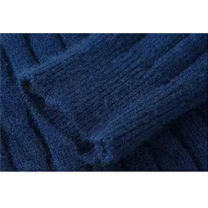 WW | Zopfstrick Pullover Mit Reißverschluss Herren Warm & Stilvoll