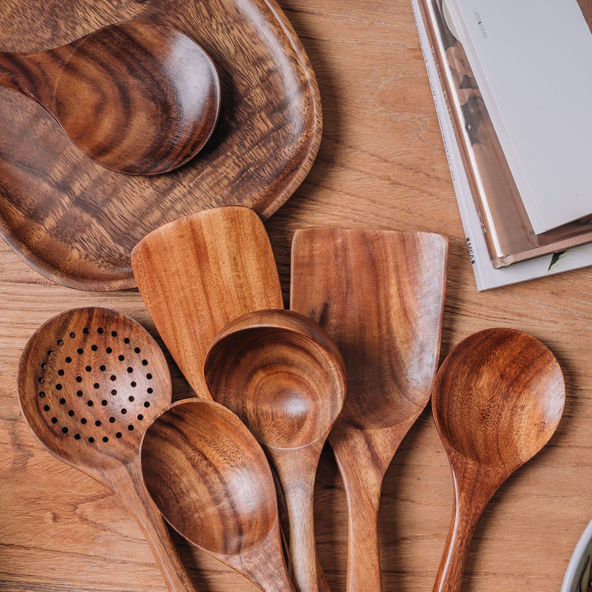 Olivo™ - Wooden Utensil Set (50% OFF!)