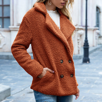 WW | Warme Und Flauschige Damenjacke