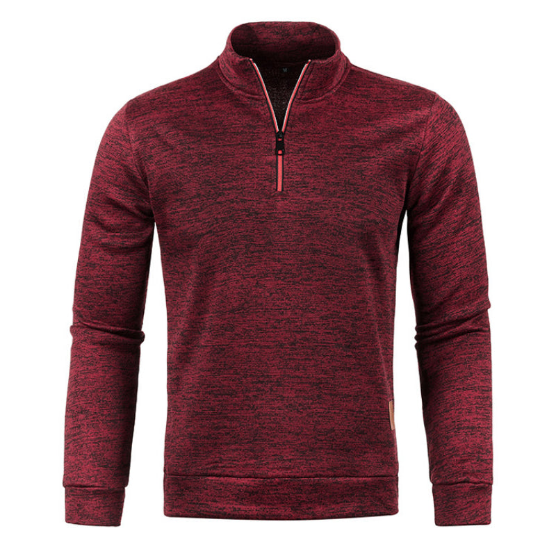 WW | Warmer Gestrickter Mit Polo Kragen