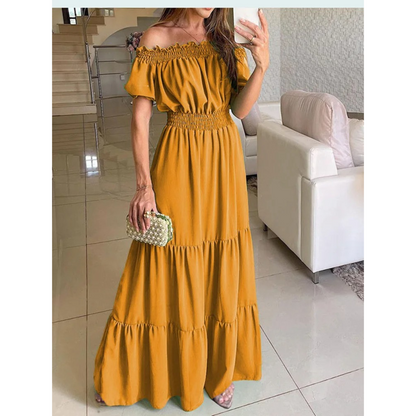 Merche Sommerkleid mit elastischem Stoff im Party-Stil