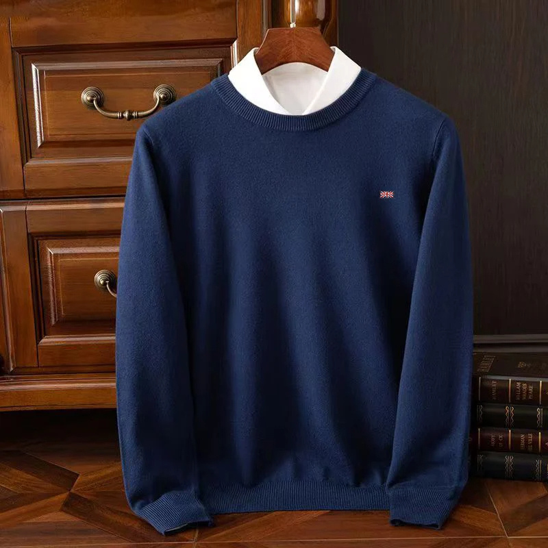WW | Wollpullover Herren Leichter Pullover Für Alltag & Büro