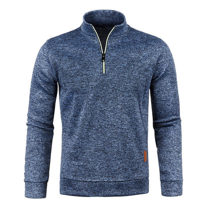 WW | Warmer Gestrickter Mit Polo Kragen