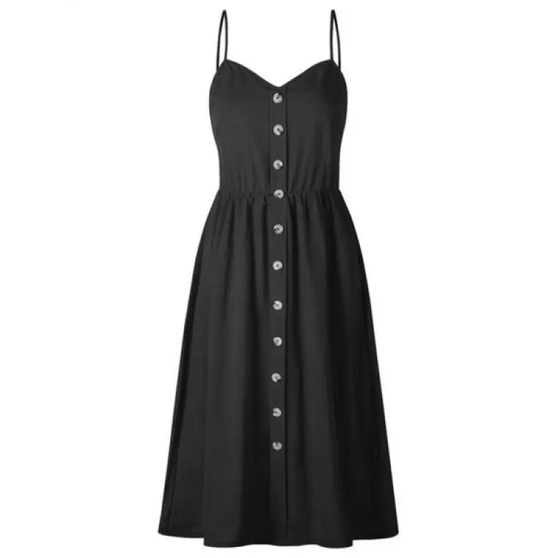 Maxikleid - weißer Denim