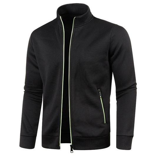 WW | Winddicht Herrenjacke Bequemes Jacke Mit Stehkragen