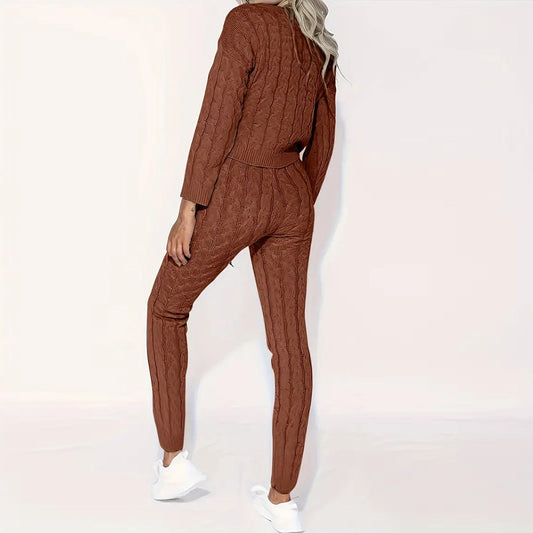 WW | Strickpullover Und Hosen Satz