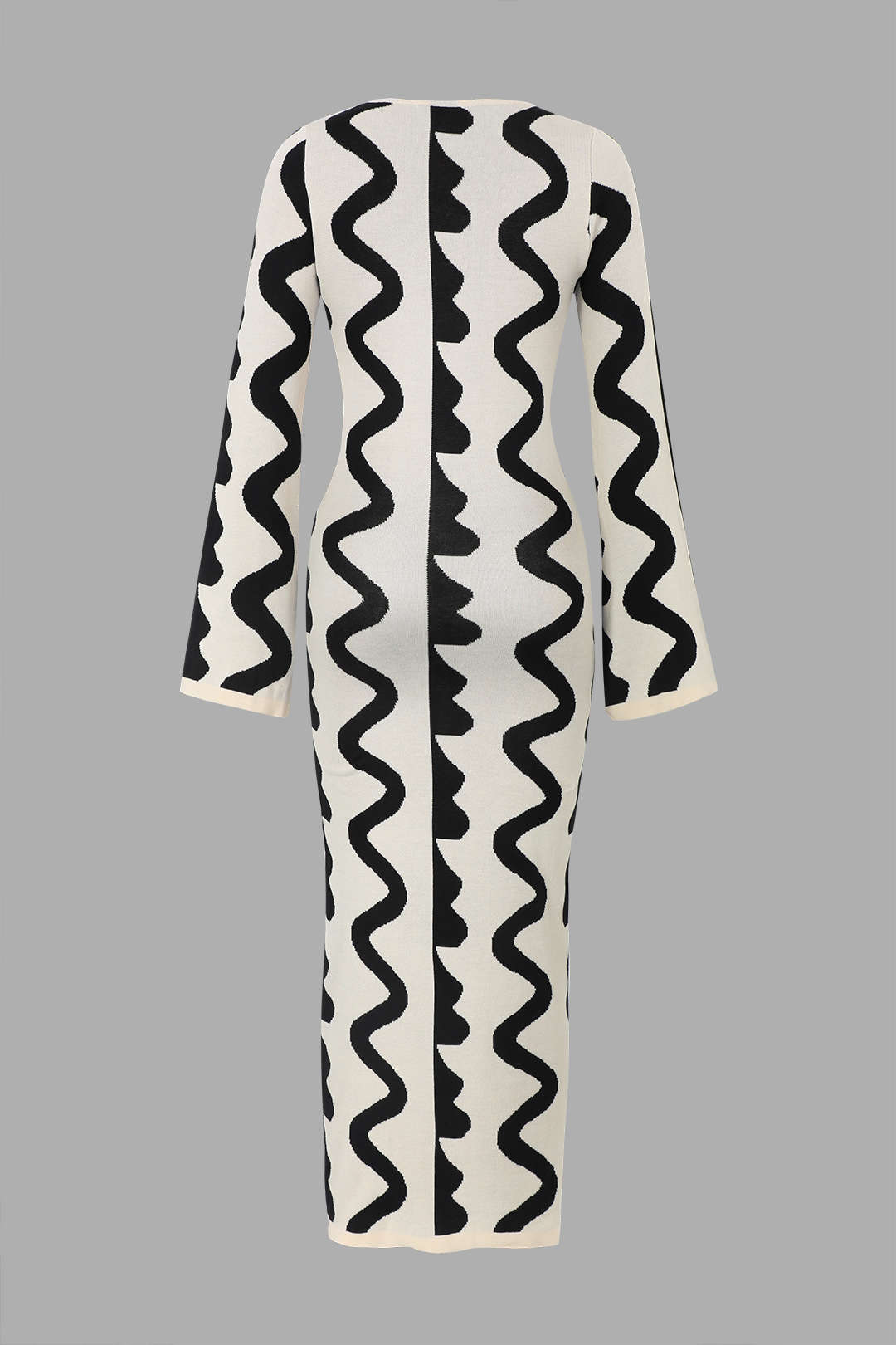 Gestricktes Maxikleid für Damen