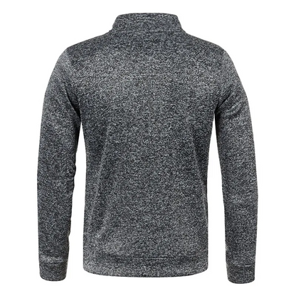 WW | Zeitloser Pullover Mit Reißverschluss Herren Weich & Komfortabel