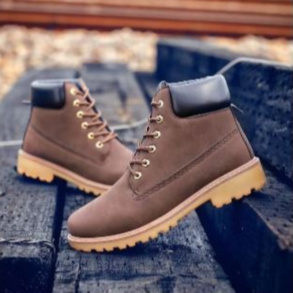 WW | Wasserdichte Herrenschuhe Stiefel Mit Robuster Profilsohle